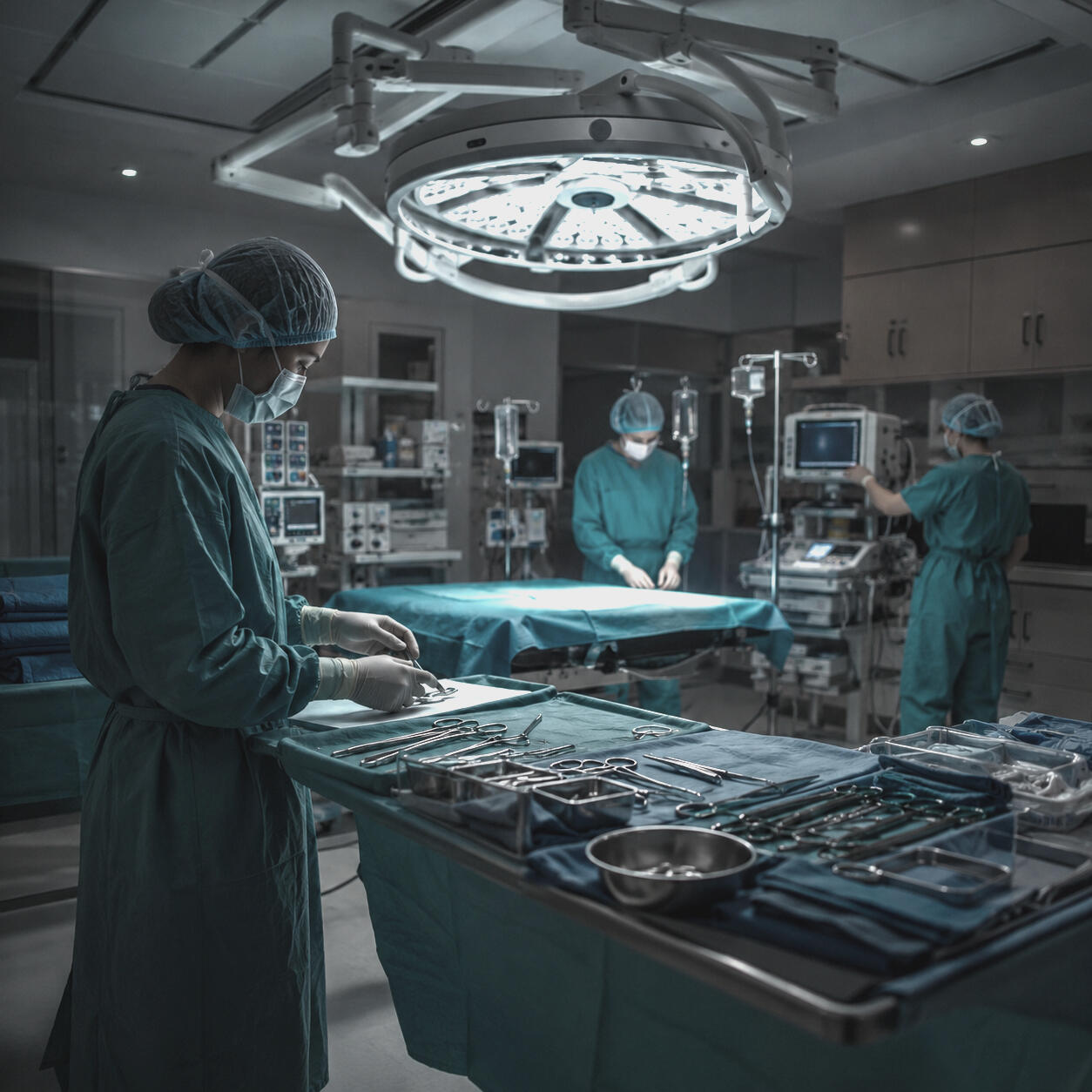 Specialist medical treatment in a modern private overseas clinic